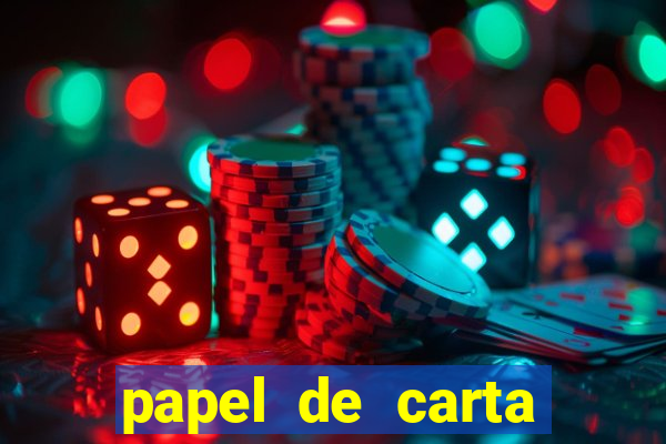 papel de carta masculino para imprimir