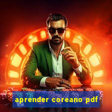 aprender coreano pdf
