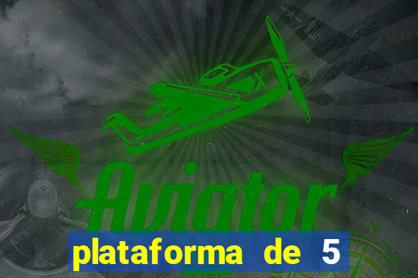 plataforma de 5 reais fortune tiger