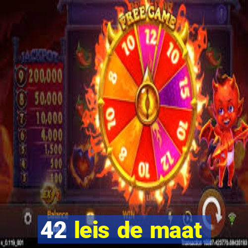 42 leis de maat