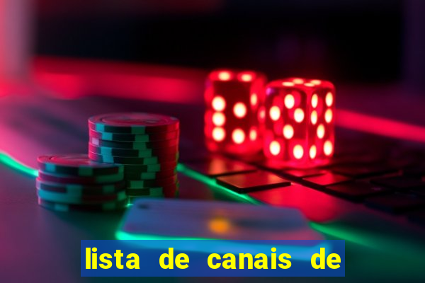 lista de canais de esporte iptv