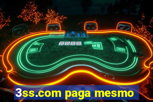 3ss.com paga mesmo
