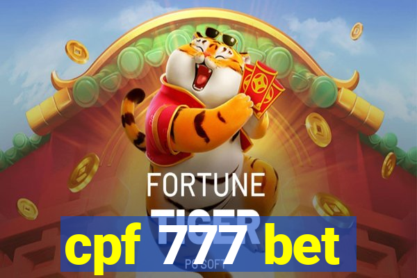 cpf 777 bet
