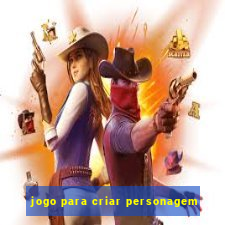 jogo para criar personagem