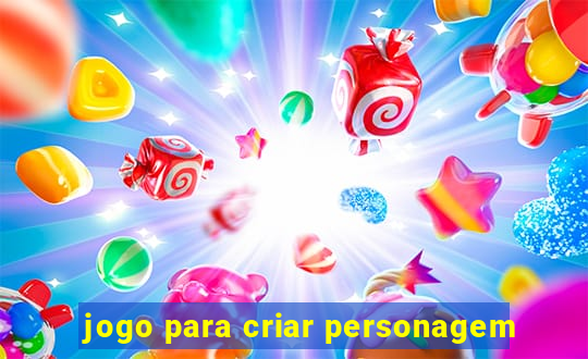 jogo para criar personagem