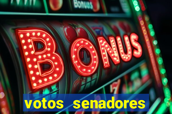 votos senadores impeachment alexandre de moraes
