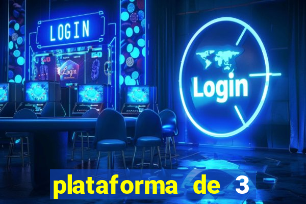 plataforma de 3 reais tigre