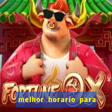 melhor horario para jogar fortune rabbit