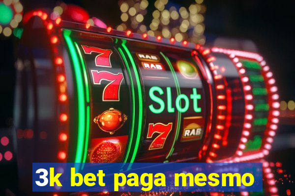 3k bet paga mesmo