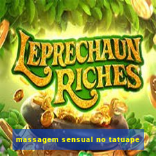 massagem sensual no tatuape