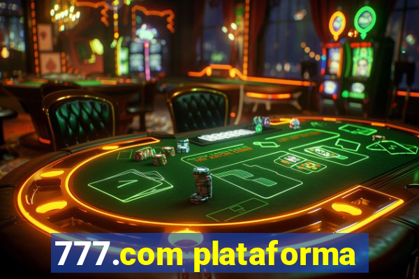777.com plataforma