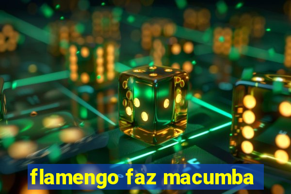 flamengo faz macumba
