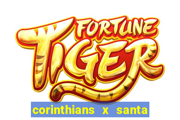 corinthians x santa cruz ao vivo hd
