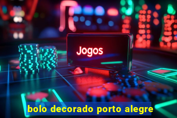 bolo decorado porto alegre