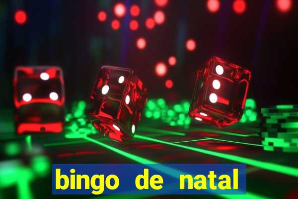 bingo de natal para imprimir gratis
