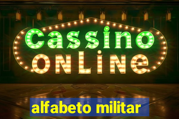 alfabeto militar