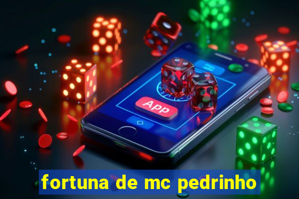 fortuna de mc pedrinho