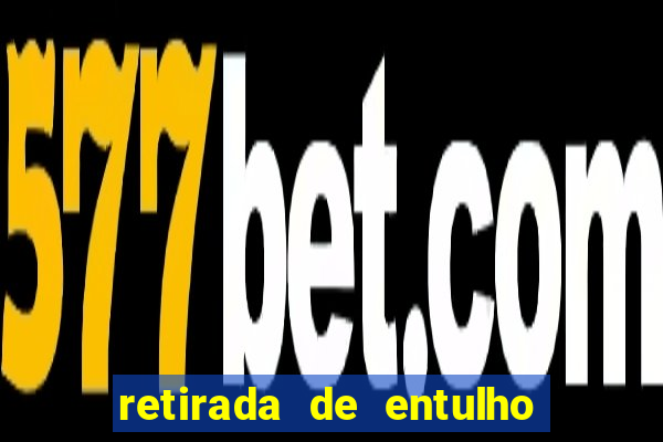 retirada de entulho gratuito santos