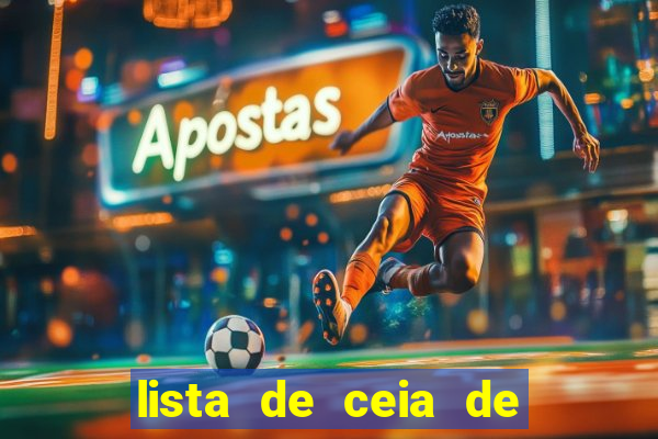 lista de ceia de natal para 20 pessoas