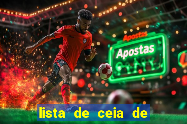 lista de ceia de natal para 20 pessoas