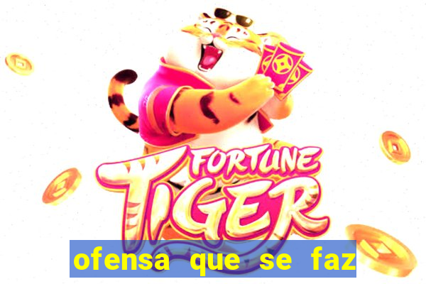 ofensa que se faz a alguem injuria codycross