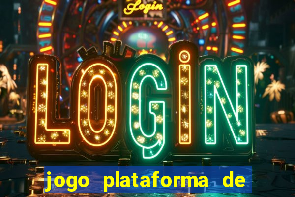 jogo plataforma de 3 reais