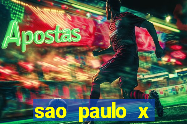 sao paulo x botafogo palpite