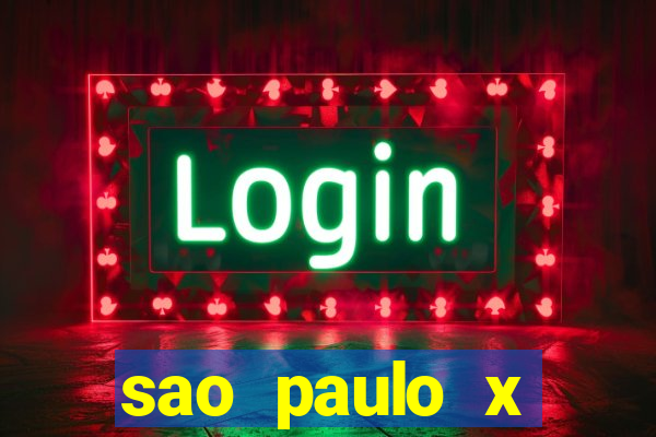 sao paulo x botafogo palpite