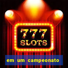 em um campeonato de futebol cada time joga exatamente 19
