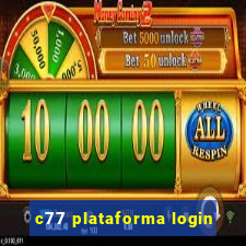 c77 plataforma login
