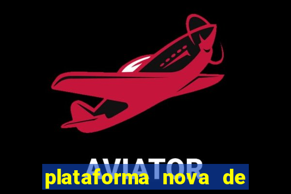 plataforma nova de 3 reais