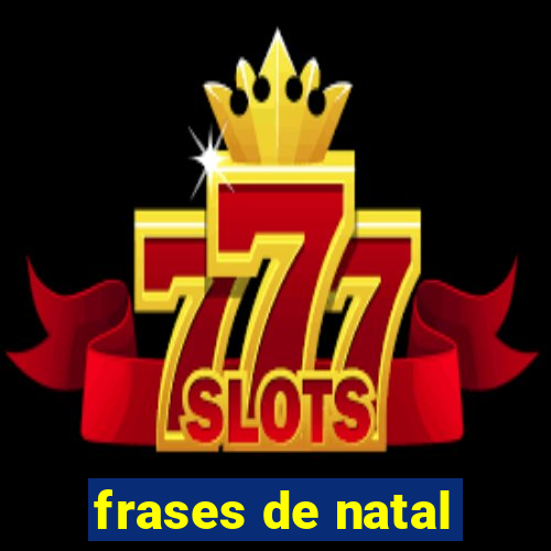 frases de natal