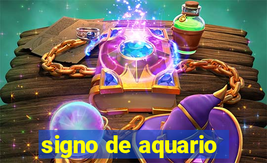 signo de aquario
