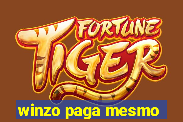 winzo paga mesmo