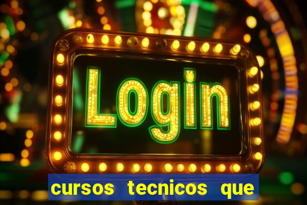 cursos tecnicos que mais empregam na bahia