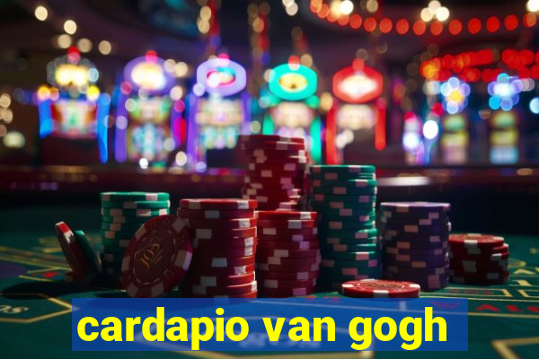 cardapio van gogh
