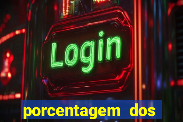 porcentagem dos jogos slots pg