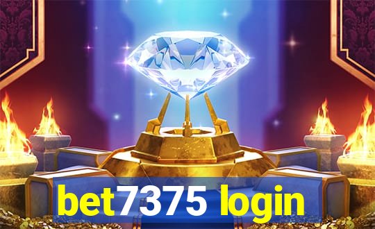 bet7375 login