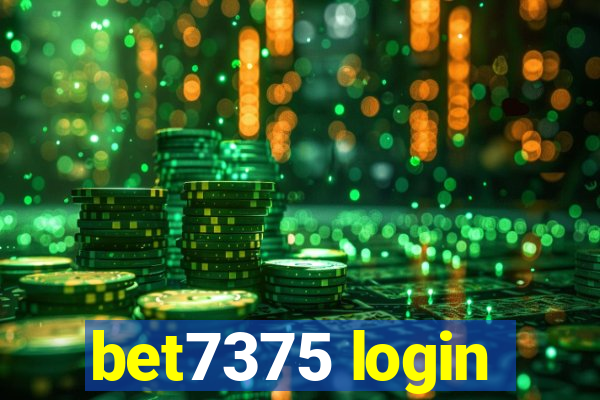 bet7375 login
