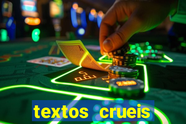 textos crueis demais pdf