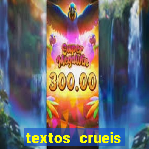textos crueis demais pdf