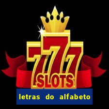 letras do alfabeto personalizadas para imprimir