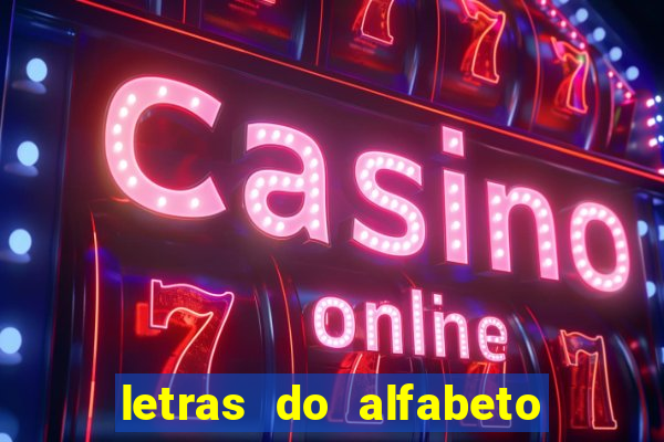 letras do alfabeto personalizadas para imprimir