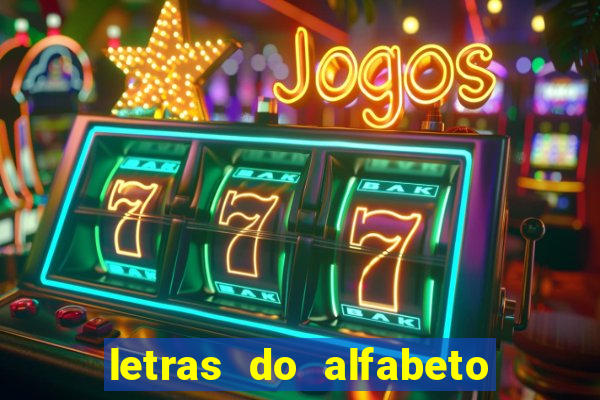 letras do alfabeto personalizadas para imprimir