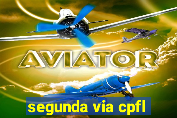 segunda via cpfl