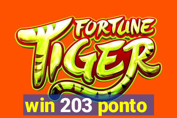 win 203 ponto