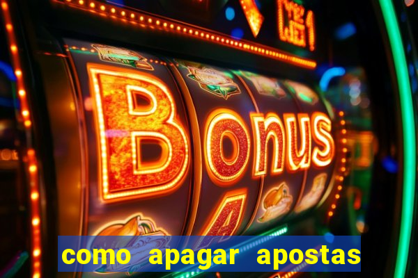 como apagar apostas no app da caixa