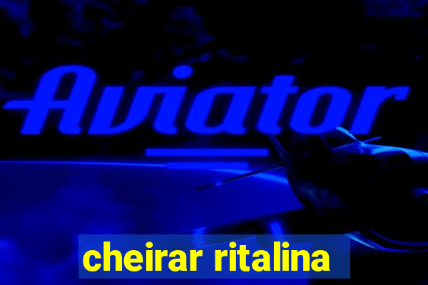 cheirar ritalina