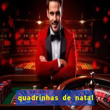 quadrinhas de natal para educação infantil