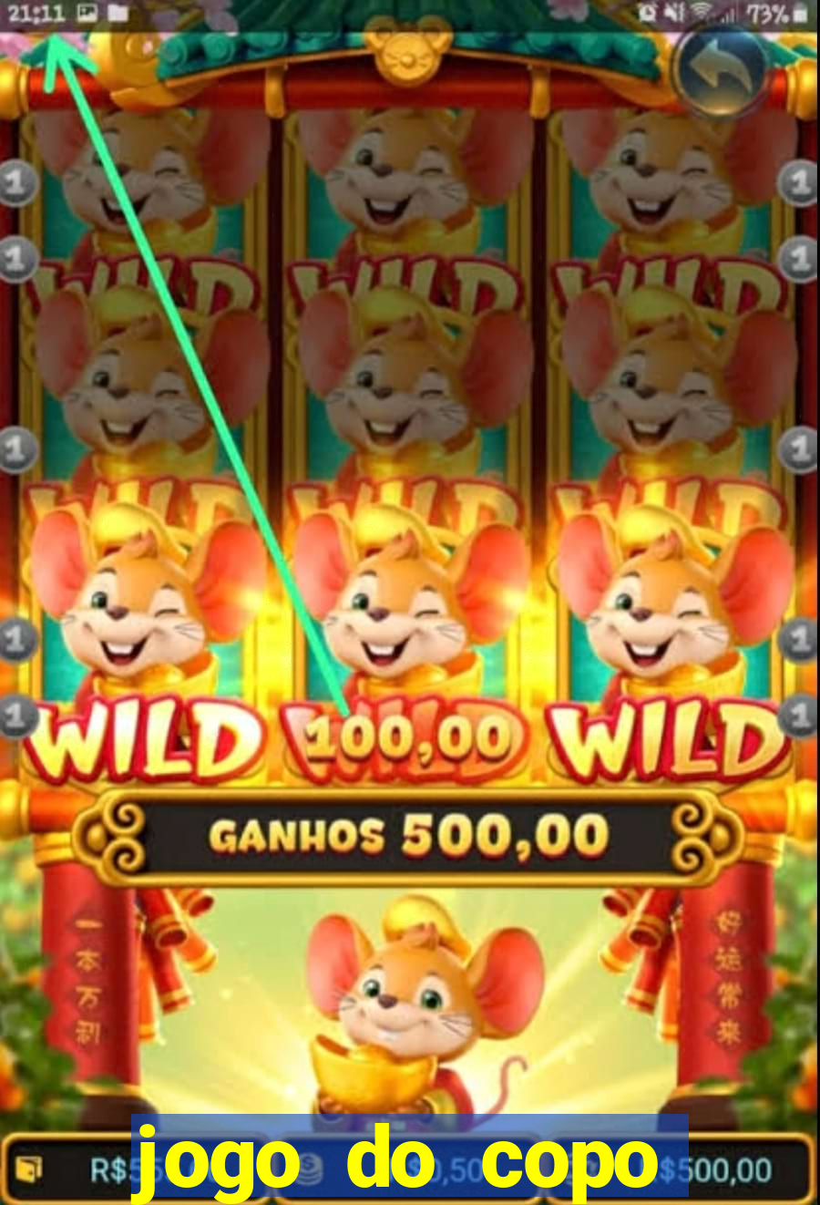 jogo do copo cassino online